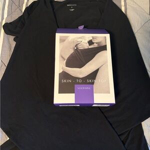 Seraphine Skin to Skin Top - Black